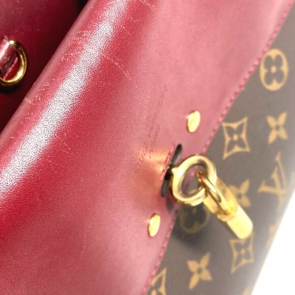 LOUIS VUITTON Brown Monogram Tote Bag - Picture 12 of 16